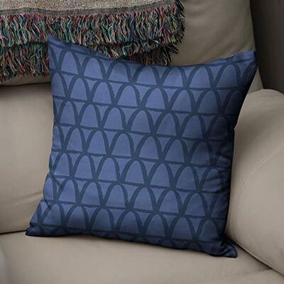 Bonamaison Le Jardin du Lin Kissen Zierkissenbezug Kissenbezug, Blau Dekoration, Weich Bequem, Für Zuhause Autos Büro Sofa Wohnzimmer Couch Schlafzimmer Dekor, 43x43 Cm Hergestellt in der Türkei Bonamaison Le Jardin du Lin Kissen Zierkissenbezug Kissenbezug, Blau Dekoration, Weich Bequem, Für Zuhause Autos Büro Sofa Wohnzimmer Couch Schlafzimmer Dekor, 43x43 Cm Hergestellt in der Türkei