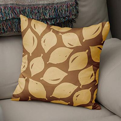 Bonamaison Le Jardin du Lin Kissen Zierkissenbezug Kissenbezug, Brauntöne Dekoration, Für Zuhause Autos Büro Sofa Wohnzimmer Couch Schlafzimmer Dekor, 50x50 Cm Entworfen und hergestellt in der Türkei Bonamaison Le Jardin du Lin Kissen Zierkissenbezug Kissenbezug, Brauntöne Dekoration, Für Zuhause Autos Büro Sofa Wohnzimmer Couch Schlafzimmer Dekor, 50x50 Cm Entworfen und hergestellt in der Türkei