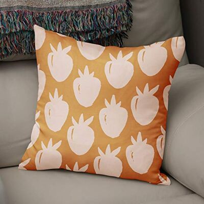 Bonamaison Le Jardin du Lin Kissen Zierkissenbezug Kissenbezug, Orange & Off White Dekoration, Für Zuhause Autos Büro Sofa Wohnzimmer Couch Schlafzimmer Dekor, 50x50 Cm Entworfen und hergestellt in der Türkei Bonamaison Le Jardin du Lin Kissen Zierkissenbezug Kissenbezug, Orange & Off White Dekoration, Für Zuhause Autos Büro Sofa Wohnzimmer Couch Schlafzimmer Dekor, 50x50 Cm Entworfen und hergestellt in der Türkei