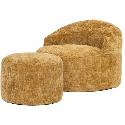 Icon Orb Chenille Sitzsack Sessel und Hocker mit Füllung, Gelb In Deutschland Hergestellt, Sitzsack Erwachsene, Weicher Chenille Stoff, Bequemer Sessel für Wohnzimmer und Schlafzimmer Icon Orb Chenille Sitzsack Sessel und Hocker mit Füllung, Gelb In Deutschland Hergestellt, Sitzsack Erwachsene, Weicher Chenille Stoff, Bequemer Sessel für Wohnzimmer und Schlafzimmer