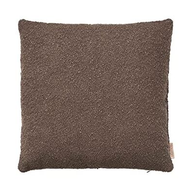 blomus Kissenbezug Boucle 50 × 50 cm Farbe Espresso strukturierter Stoff blomus Kissenbezug Boucle 50 × 50 cm Farbe Espresso strukturierter Stoff