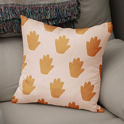 Bonamaison Le Jardin du Lin Kissen Zierkissenbezug Kissenbezug, Orange & Off White Dekoration, Weich Bequem, Für Zuhause Autos Büro Sofa Wohnzimmer Couch Schlafzimmer Dekor, 43x43 Cm Hergestellt in der Türkei Bonamaison Le Jardin du Lin Kissen Zierkissenbezug Kissenbezug, Orange & Off White Dekoration, Weich Bequem, Für Zuhause Autos Büro Sofa Wohnzimmer Couch Schlafzimmer Dekor, 43x43 Cm Hergestellt in der Türkei