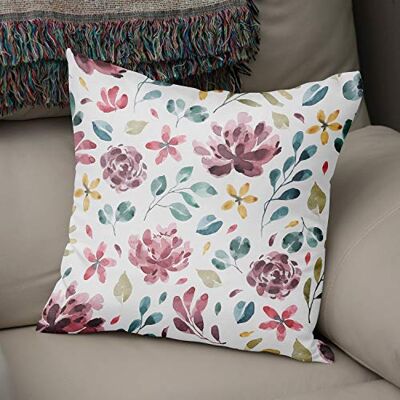 Bonamaison Le Jardin du Lin Kissen Zierkissenbezug Kissenbezug, Zufälliges Muster Dekoration, Für Zuhause Autos Büro Sofa Wohnzimmer Couch Schlafzimmer Dekor, 43x43 Cm Entworfen und hergestellt in der Türkei Bonamaison Le Jardin du Lin Kissen Zierkissenbezug Kissenbezug, Zufälliges Muster Dekoration, Für Zuhause Autos Büro Sofa Wohnzimmer Couch Schlafzimmer Dekor, 43x43 Cm Entworfen und hergestellt in der Türkei