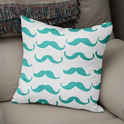 Bonamaison Le Jardin du Lin Kissen Zierkissenbezug Kissenbezug, Türkis & Weiß Dekoration, Weich Bequem, Für Zuhause Autos Büro Sofa Wohnzimmer Couch Schlafzimmer Dekor, 43x43 Cm Hergestellt in der Türkei Bonamaison Le Jardin du Lin Kissen Zierkissenbezug Kissenbezug, Türkis & Weiß Dekoration, Weich Bequem, Für Zuhause Autos Büro Sofa Wohnzimmer Couch Schlafzimmer Dekor, 43x43 Cm Hergestellt in der Türkei