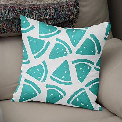 Bonamaison Le Jardin du Lin Kissen Zierkissenbezug Kissenbezug, Türkis & Weiß Dekoration, Weich Bequem, Für Zuhause Autos Büro Sofa Wohnzimmer Couch Schlafzimmer Dekor, 43x43 Cm Hergestellt in der Türkei Bonamaison Le Jardin du Lin Kissen Zierkissenbezug Kissenbezug, Türkis & Weiß Dekoration, Weich Bequem, Für Zuhause Autos Büro Sofa Wohnzimmer Couch Schlafzimmer Dekor, 43x43 Cm Hergestellt in der Türkei