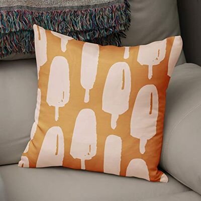 Bonamaison Le Jardin du Lin Kissen Zierkissenbezug Kissenbezug, Orange & Off White Dekoration, Für Zuhause Autos Büro Sofa Wohnzimmer Couch Schlafzimmer Dekor, 50x50 Cm Entworfen und hergestellt in der Türkei Bonamaison Le Jardin du Lin Kissen Zierkissenbezug Kissenbezug, Orange & Off White Dekoration, Für Zuhause Autos Büro Sofa Wohnzimmer Couch Schlafzimmer Dekor, 50x50 Cm Entworfen und hergestellt in der Türkei