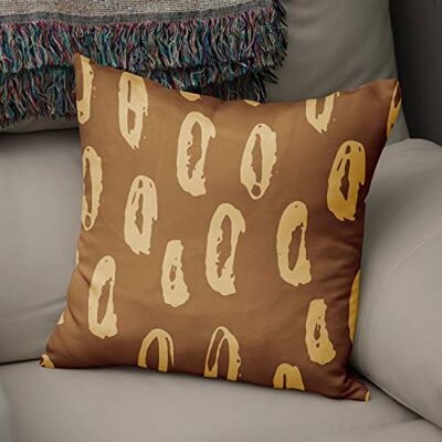 Bonamaison Le Jardin du Lin Kissen Zierkissenbezug Kissenbezug, Brauntöne Dekoration, Für Zuhause Autos Büro Sofa Wohnzimmer Couch Schlafzimmer Dekor, 50x50 Cm Entworfen und hergestellt in der Türkei Bonamaison Le Jardin du Lin Kissen Zierkissenbezug Kissenbezug, Brauntöne Dekoration, Für Zuhause Autos Büro Sofa Wohnzimmer Couch Schlafzimmer Dekor, 50x50 Cm Entworfen und hergestellt in der Türkei