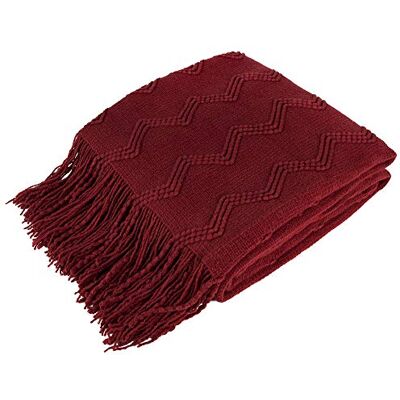 PAVILIA Strickdecke für Couch und Bett, weiche gestrickte Sofa-Decke im Landhausstil für das Wohnzimmer, leichte dekorative Herbstdecke für Sessel, strukturierte Boho-Decke für den Außenbereich, 127 x PAVILIA Strickdecke für Couch und Bett, weiche gestrickte Sofa-Decke im Landhausstil für das Wohnzimmer, leichte dekorative Herbstdecke für Sessel, strukturierte Boho-Decke für den Außenbereich, 127 x