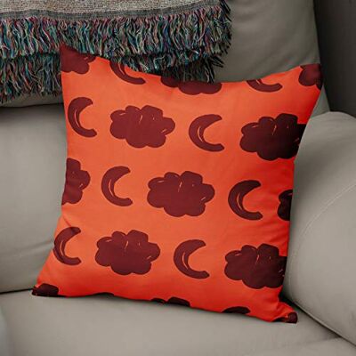 Bonamaison Le Jardin du Lin Kissen Zierkissenbezug Kissenbezug, Orange & Bordeaux Dekoration, Weich Bequem, Für Zuhause Autos Büro Sofa Wohnzimmer Couch Schlafzimmer Dekor, 43x43 Cm Hergestellt in der Türkei Bonamaison Le Jardin du Lin Kissen Zierkissenbezug Kissenbezug, Orange & Bordeaux Dekoration, Weich Bequem, Für Zuhause Autos Büro Sofa Wohnzimmer Couch Schlafzimmer Dekor, 43x43 Cm Hergestellt in der Türkei