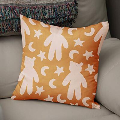 Bonamaison Le Jardin du Lin Kissen Zierkissenbezug Kissenbezug, Orange & Off White Dekoration, Weich Bequem, Für Zuhause Autos Büro Sofa Wohnzimmer Couch Schlafzimmer Dekor, 43x43 Cm Hergestellt in der Türkei Bonamaison Le Jardin du Lin Kissen Zierkissenbezug Kissenbezug, Orange & Off White Dekoration, Weich Bequem, Für Zuhause Autos Büro Sofa Wohnzimmer Couch Schlafzimmer Dekor, 43x43 Cm Hergestellt in der Türkei