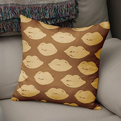 Bonamaison Le Jardin du Lin Kissen Zierkissenbezug Kissenbezug, Brauntöne Dekoration, Für Zuhause Autos Büro Sofa Wohnzimmer Couch Schlafzimmer Dekor, 50x50 Cm Entworfen und hergestellt in der Türkei Bonamaison Le Jardin du Lin Kissen Zierkissenbezug Kissenbezug, Brauntöne Dekoration, Für Zuhause Autos Büro Sofa Wohnzimmer Couch Schlafzimmer Dekor, 50x50 Cm Entworfen und hergestellt in der Türkei
