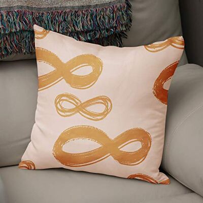 Bonamaison Le Jardin du Lin Kissen Zierkissenbezug Kissenbezug, Orange & Off White Dekoration, Weich Bequem, Für Zuhause Autos Büro Sofa Wohnzimmer Couch Schlafzimmer Dekor, 43x43 Cm Hergestellt in der Türkei Bonamaison Le Jardin du Lin Kissen Zierkissenbezug Kissenbezug, Orange & Off White Dekoration, Weich Bequem, Für Zuhause Autos Büro Sofa Wohnzimmer Couch Schlafzimmer Dekor, 43x43 Cm Hergestellt in der Türkei