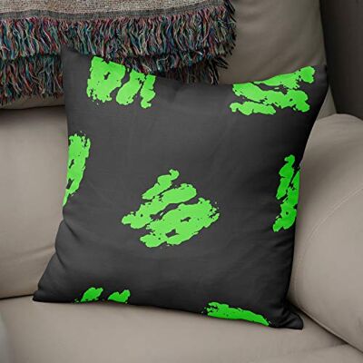 Bonamaison Le Jardin du Lin Kissen Zierkissenbezug Kissenbezug, Neongrün & Rauch Dekoration, Für Zuhause Autos Büro Sofa Wohnzimmer Couch Schlafzimmer Dekor, 50x50 Cm Entworfen und hergestellt in der Türkei Bonamaison Le Jardin du Lin Kissen Zierkissenbezug Kissenbezug, Neongrün & Rauch Dekoration, Für Zuhause Autos Büro Sofa Wohnzimmer Couch Schlafzimmer Dekor, 50x50 Cm Entworfen und hergestellt in der Türkei