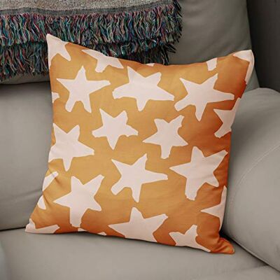 Bonamaison Le Jardin du Lin Kissen Zierkissenbezug Kissenbezug, Orange & Off White Dekoration, Weich Bequem, Für Zuhause Autos Büro Sofa Wohnzimmer Couch Schlafzimmer Dekor, 43x43 Cm Hergestellt in der Türkei Bonamaison Le Jardin du Lin Kissen Zierkissenbezug Kissenbezug, Orange & Off White Dekoration, Weich Bequem, Für Zuhause Autos Büro Sofa Wohnzimmer Couch Schlafzimmer Dekor, 43x43 Cm Hergestellt in der Türkei
