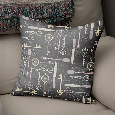 Bonamaison Le Jardin du Lin Kissen Zierkissenbezug Kissenbezug, Zufälliges Muster Dekoration, Für Zuhause Autos Büro Sofa Wohnzimmer Couch Schlafzimmer Dekor, 50x50 Cm Entworfen und hergestellt in der Türkei Bonamaison Le Jardin du Lin Kissen Zierkissenbezug Kissenbezug, Zufälliges Muster Dekoration, Für Zuhause Autos Büro Sofa Wohnzimmer Couch Schlafzimmer Dekor, 50x50 Cm Entworfen und hergestellt in der Türkei