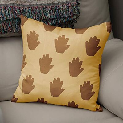 Bonamaison Le Jardin du Lin Kissen Zierkissenbezug Kissenbezug, Brauntöne Dekoration, Für Zuhause Autos Büro Sofa Wohnzimmer Couch Schlafzimmer Dekor, 50x50 Cm Entworfen und hergestellt in der Türkei Bonamaison Le Jardin du Lin Kissen Zierkissenbezug Kissenbezug, Brauntöne Dekoration, Für Zuhause Autos Büro Sofa Wohnzimmer Couch Schlafzimmer Dekor, 50x50 Cm Entworfen und hergestellt in der Türkei