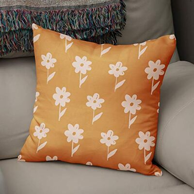 Bonamaison Le Jardin du Lin Kissen Zierkissenbezug Kissenbezug, Orange & Off White Dekoration, Weich Bequem, Für Zuhause Autos Büro Sofa Wohnzimmer Couch Schlafzimmer Dekor, 43x43 Cm Hergestellt in der Türkei Bonamaison Le Jardin du Lin Kissen Zierkissenbezug Kissenbezug, Orange & Off White Dekoration, Weich Bequem, Für Zuhause Autos Büro Sofa Wohnzimmer Couch Schlafzimmer Dekor, 43x43 Cm Hergestellt in der Türkei