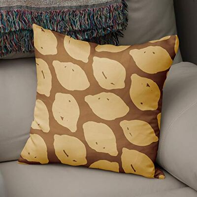 Bonamaison Le Jardin du Lin Kissen Zierkissenbezug Kissenbezug, Brauntöne Dekoration, Für Zuhause Autos Büro Sofa Wohnzimmer Couch Schlafzimmer Dekor, 50x50 Cm Entworfen und hergestellt in der Türkei Bonamaison Le Jardin du Lin Kissen Zierkissenbezug Kissenbezug, Brauntöne Dekoration, Für Zuhause Autos Büro Sofa Wohnzimmer Couch Schlafzimmer Dekor, 50x50 Cm Entworfen und hergestellt in der Türkei