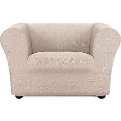 ECOMMERC3 Sofaüberwurf für 1-Sitzer, bi-elastisch, super elastisch, Chester und Klippan – Sofabezug, einfarbig, verschleißfest, atmungsaktiv, maximale Passform mit Schaumstoffen und Gummibändern ECOMMERC3 Sofaüberwurf für 1-Sitzer, bi-elastisch, super elastisch, Chester und Klippan – Sofabezug, einfarbig, verschleißfest, atmungsaktiv, maximale Passform mit Schaumstoffen und Gummibändern