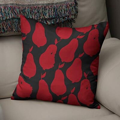 Bonamaison Le Jardin du Lin Kissen Zierkissenbezug Kissenbezug, Rot schwarz Dekoration, Für Zuhause Autos Büro Sofa Wohnzimmer Couch Schlafzimmer Dekor, 50x50 Cm Entworfen und hergestellt in der Türkei Bonamaison Le Jardin du Lin Kissen Zierkissenbezug Kissenbezug, Rot schwarz Dekoration, Für Zuhause Autos Büro Sofa Wohnzimmer Couch Schlafzimmer Dekor, 50x50 Cm Entworfen und hergestellt in der Türkei
