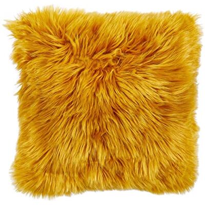 andiamo Kunstfell Sitzkissen Ovium Stuhlkissen Fell Stuhlauflage Dekokissen in moderner Schaffell Optik 34 cm rund 1 Stück Senfgelb andiamo Kunstfell Sitzkissen Ovium Stuhlkissen Fell Stuhlauflage Dekokissen in moderner Schaffell Optik 34 cm rund 1 Stück Senfgelb