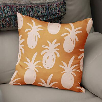 Bonamaison Le Jardin du Lin Kissen Zierkissenbezug Kissenbezug, Orange & Off White Dekoration, Weich Bequem, Für Zuhause Autos Büro Sofa Wohnzimmer Couch Schlafzimmer Dekor, 43x43 Cm Hergestellt in der Türkei Bonamaison Le Jardin du Lin Kissen Zierkissenbezug Kissenbezug, Orange & Off White Dekoration, Weich Bequem, Für Zuhause Autos Büro Sofa Wohnzimmer Couch Schlafzimmer Dekor, 43x43 Cm Hergestellt in der Türkei