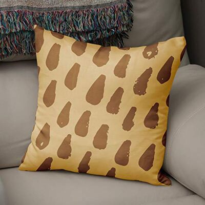 Bonamaison Le Jardin du Lin Kissen Zierkissenbezug Kissenbezug, Brauntöne Dekoration, Für Zuhause Autos Büro Sofa Wohnzimmer Couch Schlafzimmer Dekor, 50x50 Cm Entworfen und hergestellt in der Türkei Bonamaison Le Jardin du Lin Kissen Zierkissenbezug Kissenbezug, Brauntöne Dekoration, Für Zuhause Autos Büro Sofa Wohnzimmer Couch Schlafzimmer Dekor, 50x50 Cm Entworfen und hergestellt in der Türkei