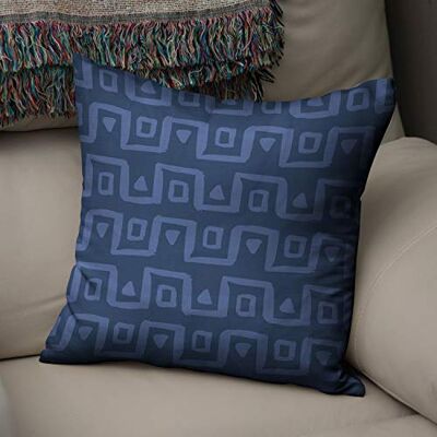 Bonamaison Le Jardin du Lin Kissen Zierkissenbezug Kissenbezug, Blau Dekoration, Weich Bequem, Für Zuhause Autos Büro Sofa Wohnzimmer Couch Schlafzimmer Dekor, 43x43 Cm Hergestellt in der Türkei Bonamaison Le Jardin du Lin Kissen Zierkissenbezug Kissenbezug, Blau Dekoration, Weich Bequem, Für Zuhause Autos Büro Sofa Wohnzimmer Couch Schlafzimmer Dekor, 43x43 Cm Hergestellt in der Türkei