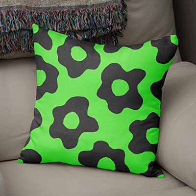Bonamaison Le Jardin du Lin Kissen Zierkissenbezug Kissenbezug, Neongrün & Rauch Dekoration, Für Zuhause Autos Büro Sofa Wohnzimmer Couch Schlafzimmer Dekor, 50x50 Cm Entworfen und hergestellt in der Türkei Bonamaison Le Jardin du Lin Kissen Zierkissenbezug Kissenbezug, Neongrün & Rauch Dekoration, Für Zuhause Autos Büro Sofa Wohnzimmer Couch Schlafzimmer Dekor, 50x50 Cm Entworfen und hergestellt in der Türkei