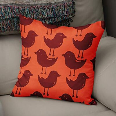 Bonamaison Le Jardin du Lin Kissen Zierkissenbezug Kissenbezug, Orange & Bordeaux Dekoration, Weich Bequem, Für Zuhause Autos Büro Sofa Wohnzimmer Couch Schlafzimmer Dekor, 43x43 Cm Hergestellt in der Türkei Bonamaison Le Jardin du Lin Kissen Zierkissenbezug Kissenbezug, Orange & Bordeaux Dekoration, Weich Bequem, Für Zuhause Autos Büro Sofa Wohnzimmer Couch Schlafzimmer Dekor, 43x43 Cm Hergestellt in der Türkei