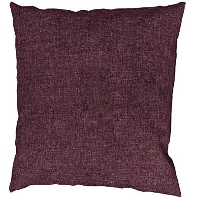 Pillows24 Palettenkissen Dekokissen 50x50, Wasserabweisend & UV-fest Palettenkissen Outdoor & Indoor für Europaletten 120x80, Palettenuflage für Palettensofa, für Garten, Made in EU, Pflaume Pillows24 Palettenkissen Dekokissen 50x50, Wasserabweisend & UV-fest Palettenkissen Outdoor & Indoor für Europaletten 120x80, Palettenuflage für Palettensofa, für Garten, Made in EU, Pflaume
