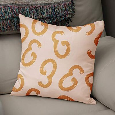 Bonamaison Le Jardin du Lin Kissen Zierkissenbezug Kissenbezug, Orange & Off White Dekoration, Für Zuhause Autos Büro Sofa Wohnzimmer Couch Schlafzimmer Dekor, 50x50 Cm Entworfen und hergestellt in der Türkei Bonamaison Le Jardin du Lin Kissen Zierkissenbezug Kissenbezug, Orange & Off White Dekoration, Für Zuhause Autos Büro Sofa Wohnzimmer Couch Schlafzimmer Dekor, 50x50 Cm Entworfen und hergestellt in der Türkei