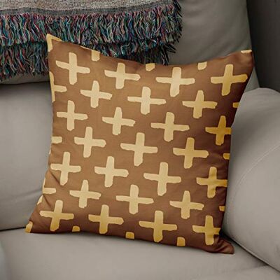 Bonamaison Le Jardin du Lin Kissen Zierkissenbezug Kissenbezug, Brauntöne Dekoration, Für Zuhause Autos Büro Sofa Wohnzimmer Couch Schlafzimmer Dekor, 50x50 Cm Entworfen und hergestellt in der Türkei Bonamaison Le Jardin du Lin Kissen Zierkissenbezug Kissenbezug, Brauntöne Dekoration, Für Zuhause Autos Büro Sofa Wohnzimmer Couch Schlafzimmer Dekor, 50x50 Cm Entworfen und hergestellt in der Türkei