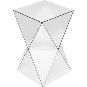 Kare Design Beistelltisch Luxury Triangle, Glas verspiegelt, Nachttisch, geometrische Form, 54x32x32cm (H/B/T), Silber Kare Design Beistelltisch Luxury Triangle, Glas verspiegelt, Nachttisch, geometrische Form, 54x32x32cm (H/B/T), Silber