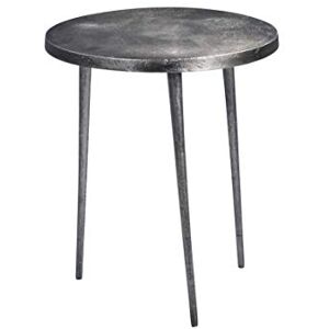 M2 Kollektion Casandra 1 Couchtisch/Beistelltisch/Tischset, Metall, grau, Durchmesser 40cm, Höhe 46cm M2 Kollektion Casandra 1 Couchtisch/Beistelltisch/Tischset, Metall, grau, Durchmesser 40cm, Höhe 46cm