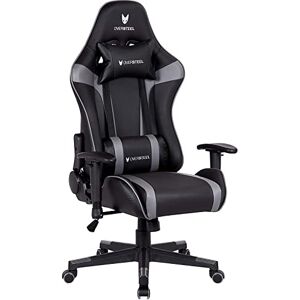 Oversteel ULTIMET Professional Gaming Stuhl Kunstleder, 2D Armlehnen, höhenverstellbar, 180° verstellbare Rückenlehne, Gasdruckfeder Klasse 3, bis 120Kg, Farbe Grau Oversteel ULTIMET Professional Gaming Stuhl Kunstleder, 2D Armlehnen, höhenverstellbar, 180° verstellbare Rückenlehne, Gasdruckfeder Klasse 3, bis 120Kg, Farbe Grau