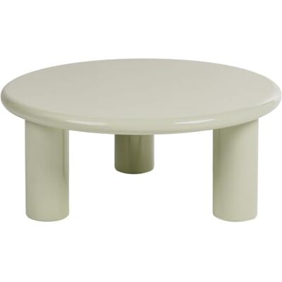 Beliani Couchtisch olivgrün ø 80 cm rund modernes Design Wohnzimmer Itasca Beliani Couchtisch olivgrün ø 80 cm rund modernes Design Wohnzimmer Itasca