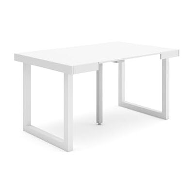 SKRAUT HOME - Mesa Consola Extensible - Weiss - Table SKRAUT HOME - Mesa Consola Extensible - Weiss - Table