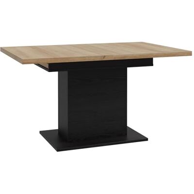 Forte Duro Esstisch 140, moderner Landhausstil Esstisch, Ausziehbar auf 180 cm, Wohn-/Esszimmer, Holzwerkstoff, Riviera Eiche/Cabezone Eiche Holzdekor, 140(180) cm breit x 76 cm hoch x 90 cm tief Forte Duro Esstisch 140, moderner Landhausstil Esstisch, Ausziehbar auf 180 cm, Wohn-/Esszimmer, Holzwerkstoff, Riviera Eiche/Cabezone Eiche Holzdekor, 140(180) cm breit x 76 cm hoch x 90 cm tief