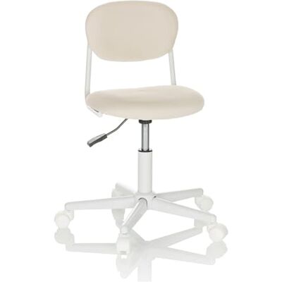 hjh OFFICE Kinderdrehstuhl KIDDY Base I Stoff, Kinder Schreibtischstuhl höhenverstellbar, Beige, 719238 hjh OFFICE Kinderdrehstuhl KIDDY Base I Stoff, Kinder Schreibtischstuhl höhenverstellbar, Beige, 719238