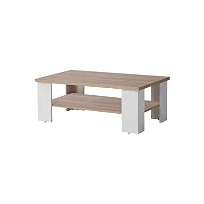 Elara Weiß/Hell Eiche Couchtisch - Coffee Table Elara Weiß/Hell Eiche Couchtisch - Coffee Table