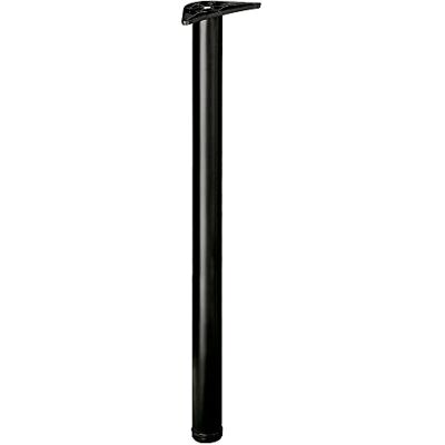 Amig Verstellbares Stahlbein für Küchen- oder Esstische und Arbeitsplatten, Schreibtisch oder Büro Höhenverstellung 10 mm Farbe Schwarz Maße: 870 x 60 x 1,2 mm Belastbarkeit 15 kg/Bein Amig Verstellbares Stahlbein für Küchen- oder Esstische und Arbeitsplatten, Schreibtisch oder Büro Höhenverstellung 10 mm Farbe Schwarz Maße: 870 x 60 x 1,2 mm Belastbarkeit 15 kg/Bein
