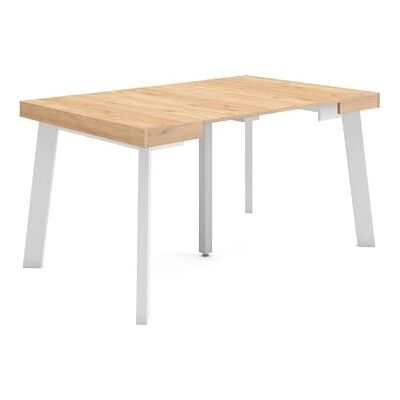 SKRAUT HOME - Mesa Consola Extensible - Eiche - 6 Sitze - Console table SKRAUT HOME - Mesa Consola Extensible - Eiche - 6 Sitze - Console table