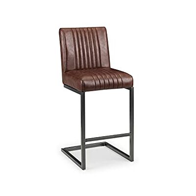 Julian Bowen Brooklyn Barhocker, Braun, 2 Stück Julian Bowen Brooklyn Barhocker, Braun, 2 Stück