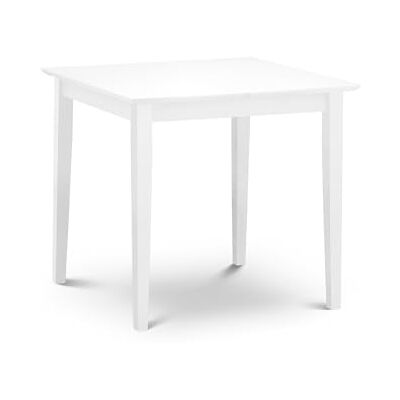 Julian Bowen - Rufford - 80cm - Weiß - Esstisch Julian Bowen - Rufford - 80cm - Weiß - Esstisch