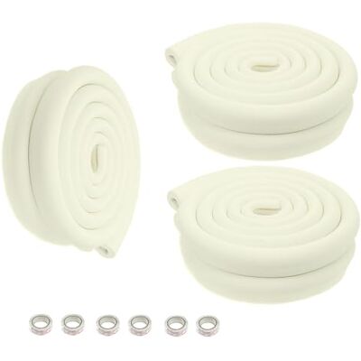 HIMRY ® 12 Meter U-förmige Glastisch Kantenschutz, Tisch Möbel Kanten Schwamm Kissen Stoßschutz, Baby-Sicherheits-Tabellen-Schreibtisch Anti-Kollision Streifen (6x2M) Creme KXD7003 Ivory HIMRY ® 12 Meter U-förmige Glastisch Kantenschutz, Tisch Möbel Kanten Schwamm Kissen Stoßschutz, Baby-Sicherheits-Tabellen-Schreibtisch Anti-Kollision Streifen (6x2M) Creme KXD7003 Ivory