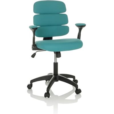 hjh OFFICE Kinderdrehstuhl Kid ERGOLINO B Drehstuhl mit ergonomischer Rückenlehne, Blau, 736433 hjh OFFICE Kinderdrehstuhl Kid ERGOLINO B Drehstuhl mit ergonomischer Rückenlehne, Blau, 736433