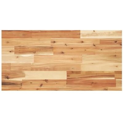 vidaXL 100x40x4 cm Rechteckiger Massivholz Akazie Tischplatte - Tischplatte vidaXL 100x40x4 cm Rechteckiger Massivholz Akazie Tischplatte - Tischplatte