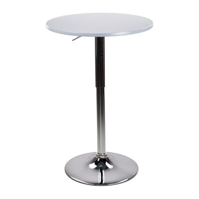 Brigros WeHome Bartisch, hoher Couchtisch, höhenverstellbarer Couchtisch, quadratischer oder runder Tisch, Küchentisch erhältlich (Grau, rund) Brigros WeHome Bartisch, hoher Couchtisch, höhenverstellbarer Couchtisch, quadratischer oder runder Tisch, Küchentisch erhältlich (Grau, rund)