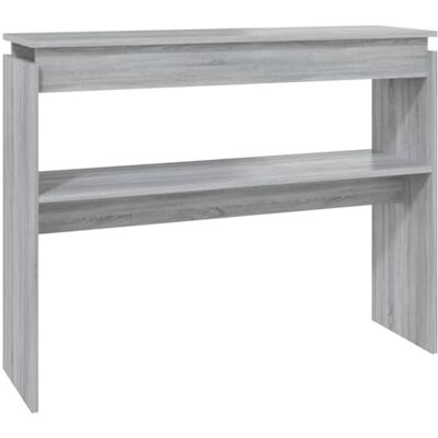 vidaXL Konsolentisch Konsole Beistelltisch Flurtisch Sideboard Ablagetisch Wandtisch Frisiertisch Grau Sonoma 102x30x80cm Holzwerkstoff vidaXL Konsolentisch Konsole Beistelltisch Flurtisch Sideboard Ablagetisch Wandtisch Frisiertisch Grau Sonoma 102x30x80cm Holzwerkstoff